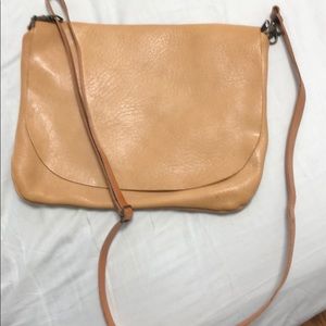 Leather crossbody bag